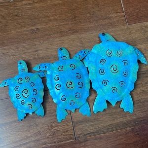Hanging Turtle Wall Set